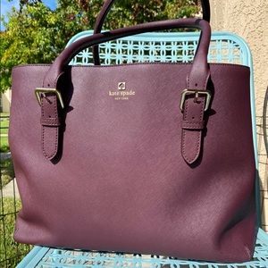 Kate spade purse cove street airel wine